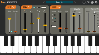 Screenshot #1 pour Lorentz - AUv3 Plug-in Synth