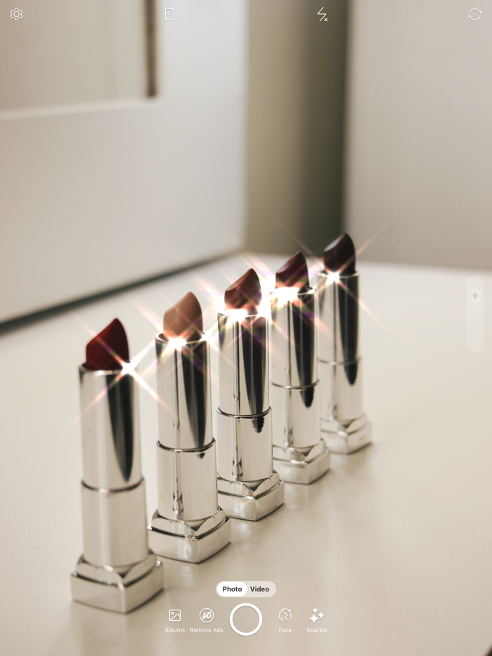 Sparkle Cam - Glitter Effect