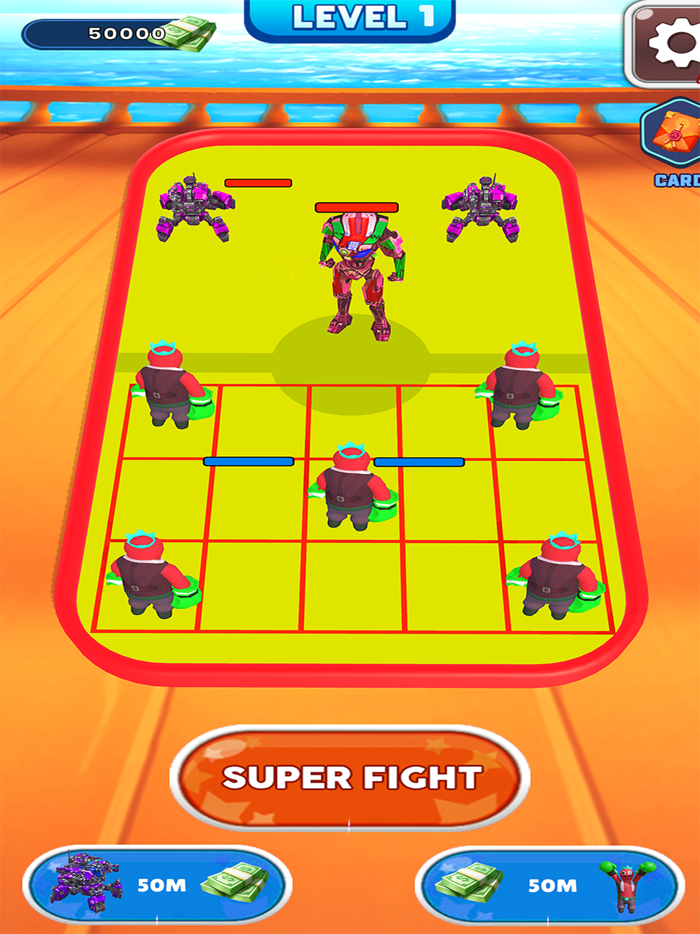 Superhero Merge Monster Fight