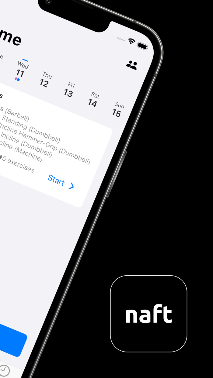 naft - Gym Log Workout Tracker