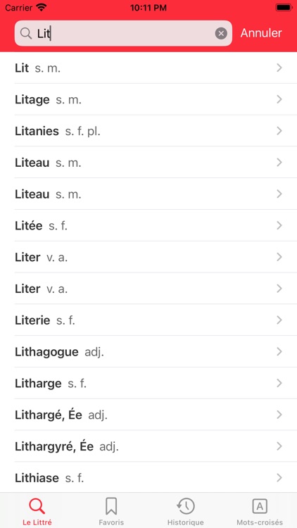 French Dictionary Le Littré