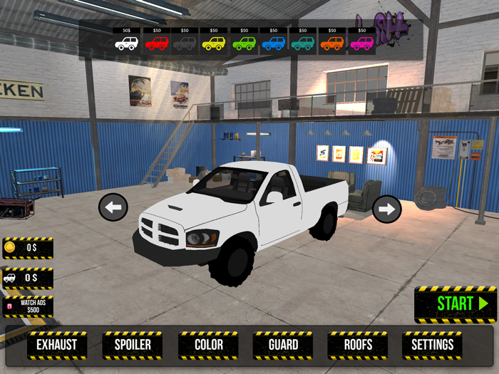 Off-Road Challenging Track