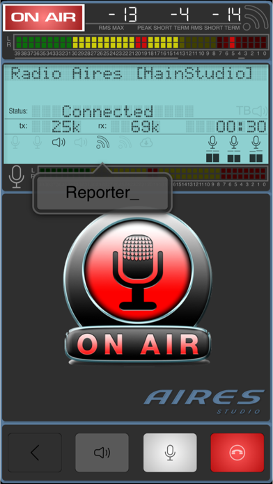 Aires Reporter Screenshot