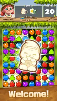 fruits pop - jungle adventure iphone screenshot 4