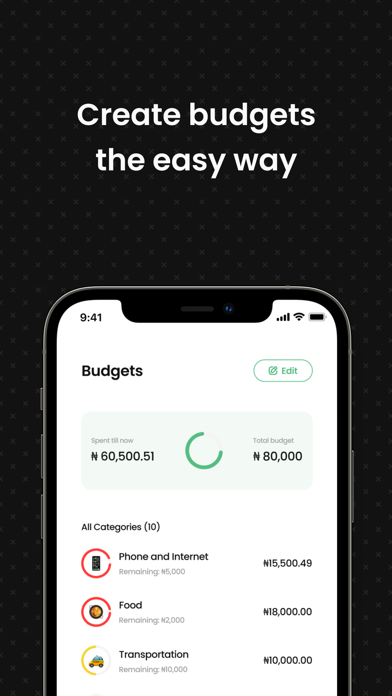 Trakka - Budget & Expenses Screenshot