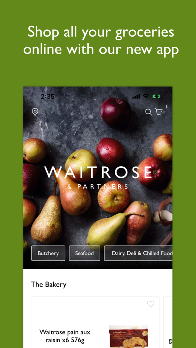 Waitrose UAE Grocery Delivery Screenshot