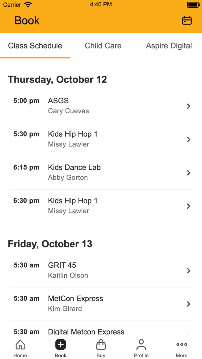 Aspire Total Fitness HV