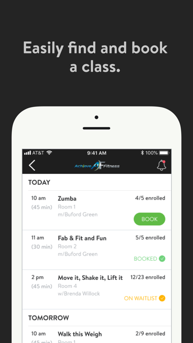 Achieve Fitness Center Screenshot