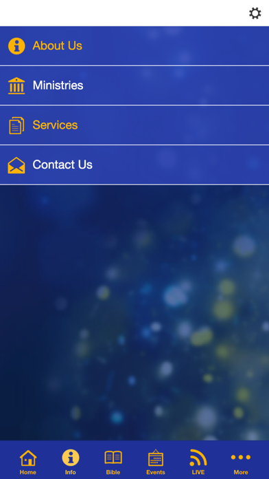 Living Faith Christian Center Screenshot
