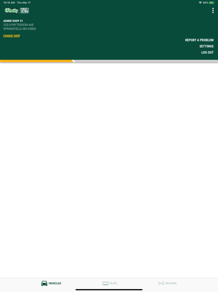 O’Reilly First Call VIN Scan
