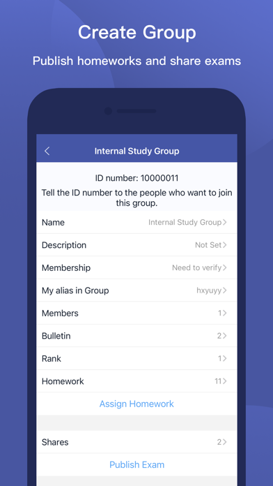 MTestM - An exam creator app Screenshot