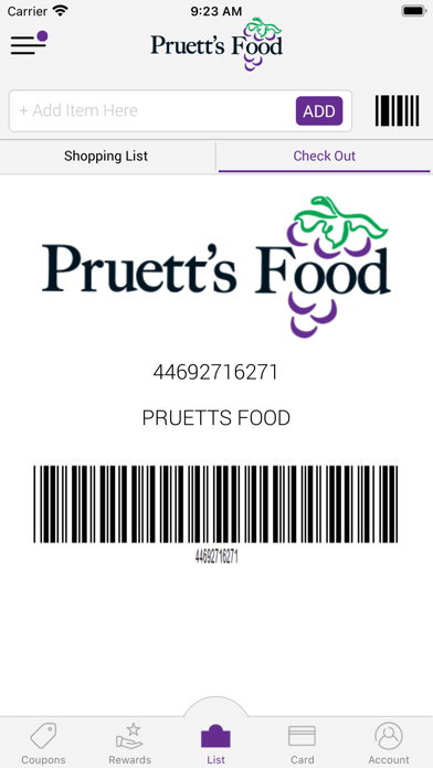 Pruetts Food Screenshot