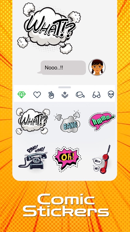 Comic Stickers Real screenshot-4
