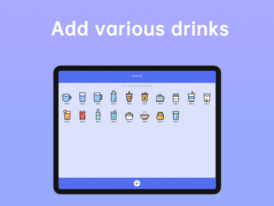 Daily Water: My Drink Tracker iPad app afbeelding 2