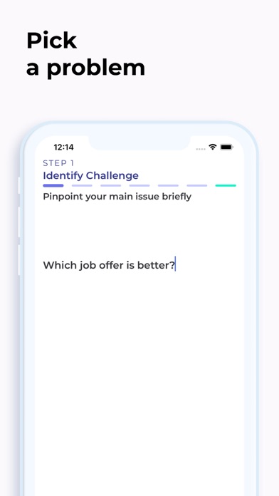 Choice Matrix Screenshot