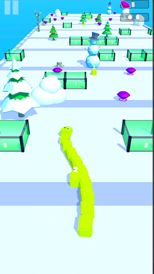 #4. Snake Train vs Blocks Run (iOS) 由: DELUXE ENTERTAINMENT STUDIOS LTD
