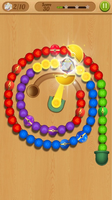Marble pop paint by number Screenshot