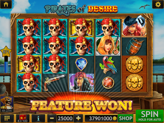 Vegas Slots Galaxy Casino iPad app afbeelding 5
