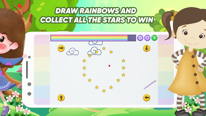 Rainbow Ball - Physics Puzzles