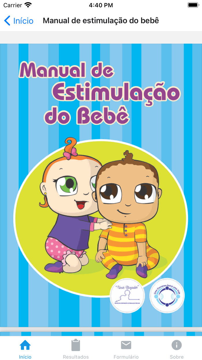 Applicando Saber Vovó Biquinha