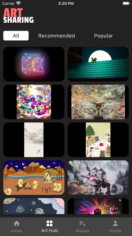 Art Sharing - Digital Art OTT