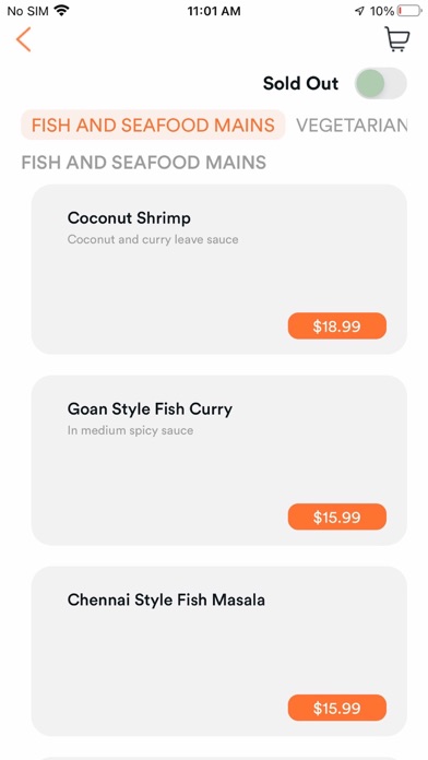 Chingari Indian Restaurant Screenshot