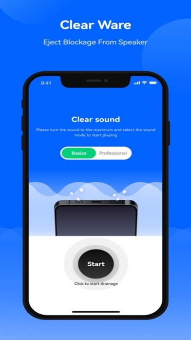 Clear Ware: Sonic Wave Test Screenshot