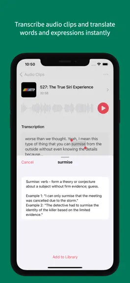 Game screenshot PodLingo: Learn with Podcasts hack