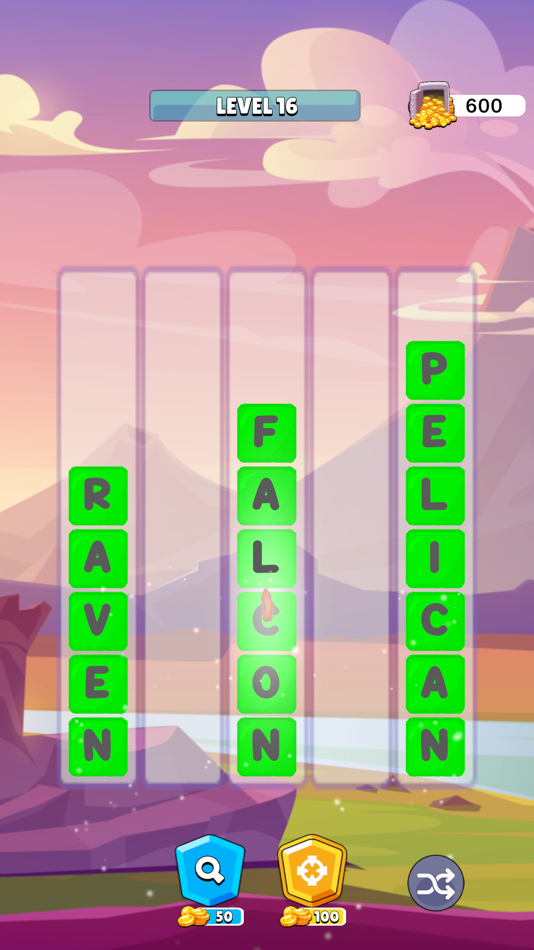 #1. Sort The Letters (iOS) Podle: VACUUMGAMES BILISIM TEKNOLOJILERI ANONIM SIRKETI