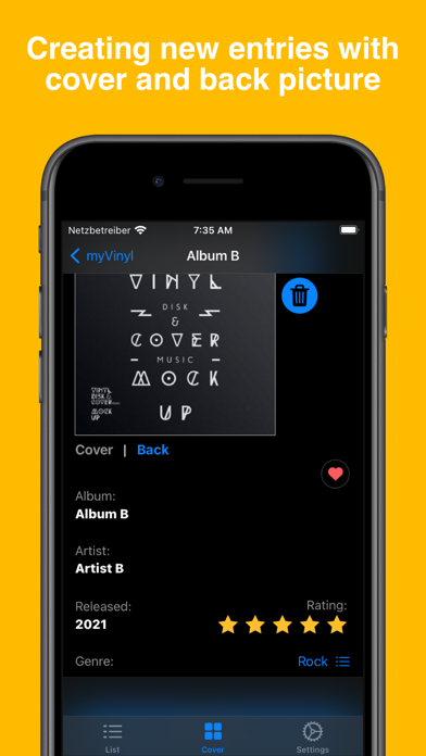 myVinyl - Records Manager Screenshot