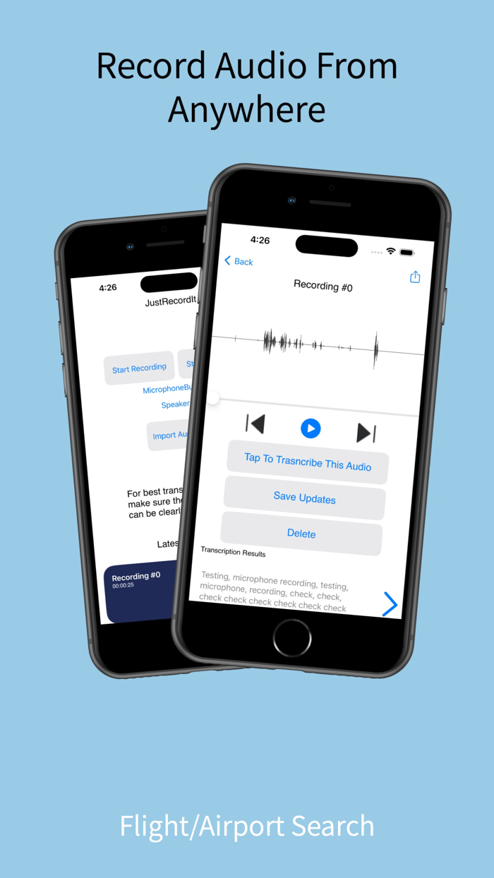 Audio Recorder Just Record It