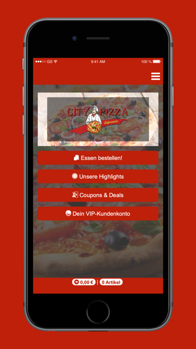 City Pizza Halle Screenshot