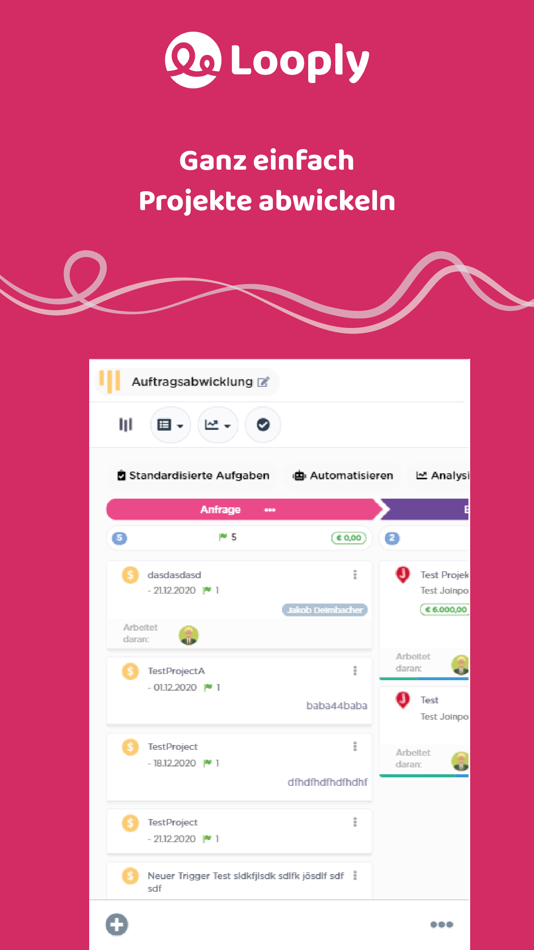 #2. Looply – Projektabwicklung (iOS) By: Joinpoints GmbH