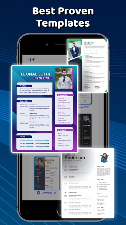 Resume Builder : CV Templates