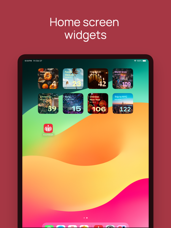 Screenshot #3 for Countdown Creator