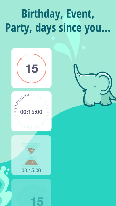 Countdown - Time since Screenshot