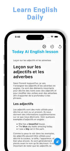 Game screenshot Daily English AI Tutor mod apk