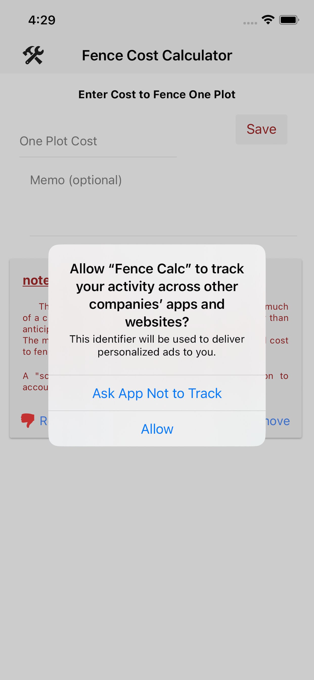 Fence Calc