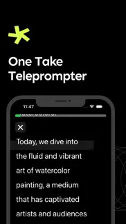 How to cancel & delete teleprompter video app onetake 1