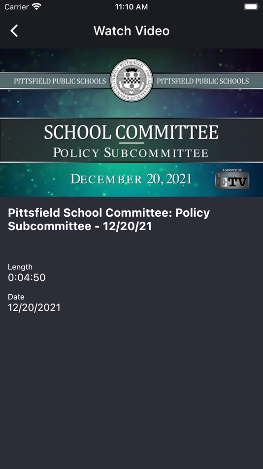 #2. PCTV Select (iOS) 由: Pittsfield Community Cable Broadcasting Inc.