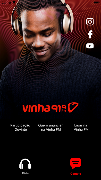 Rádio Vinha FM 91,9 Screenshot