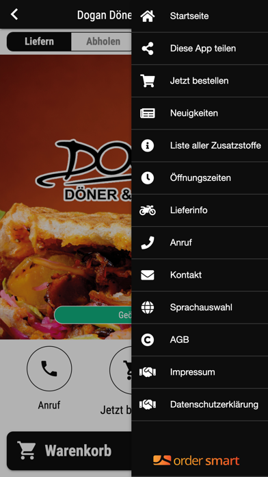Dogan Döner Hauenstein Screenshot
