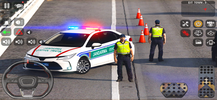 Police Simulator Car Chase 3D