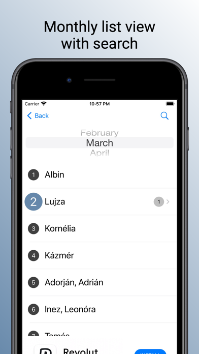 NévnApp Screenshot