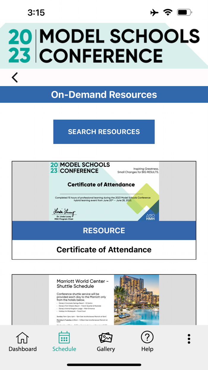 Model Schools Conference