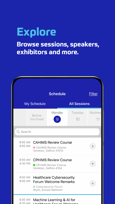 HIMSS22 Global Conference Screenshot