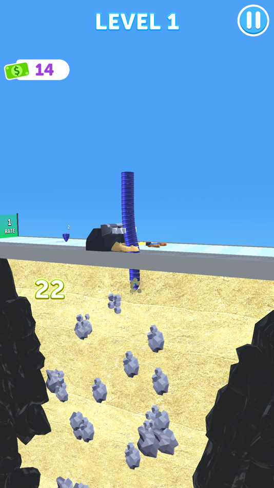 #1. Dig Out Runner (iOS) 由: Ozgur Taskin