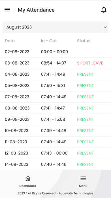 Accevate Accretion Teacher Screenshot