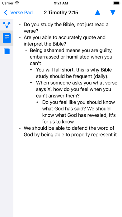 VerseCloud - Bible Study Tool Screenshot
