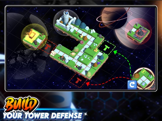 Monster Tiles TD: Tower Warsのおすすめ画像1